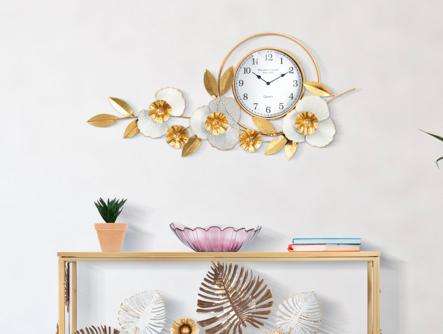 OROLOGIO DA MURO FLUX CM 92,5X8X45,5