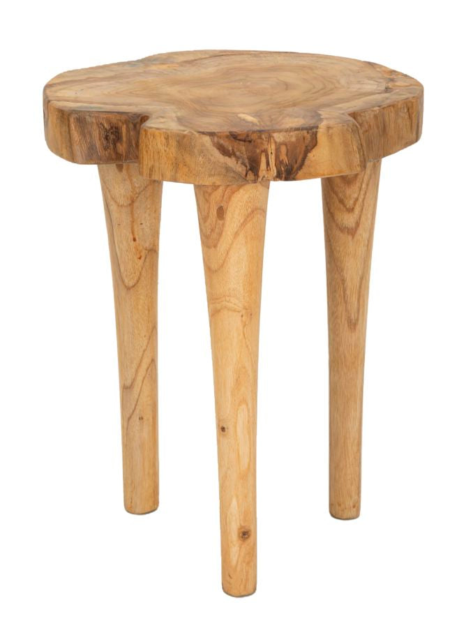 SGABELLO KURSI EN TECK RICICLATO CM ? 35X45 (PEZZI UNICI - NON RIP. EN S¨¦RIE)