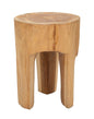 SGABELLO STOUL¨¦ EN TECK RICICLATO CM ? 30X40 (PEZZI UNICI - NON RIP. EN S¨¦RIE)