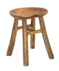 SGABELLO SEL SLIM EN TECK RIC. CM 35X30X42 (PEZZI UNICI - NON RIP. EN S¨¦RIE)
