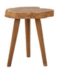 SGABELLO BUDUT EN TECK RICICLATO CM ? 38X45 (PEZZI UNICI - NON RIP. EN S¨¦RIE)