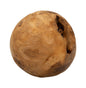 SFERA EN TECK RICICLATO CM ? 20 (PEZZI UNICI - NON RIP. EN S¨¦RIE)