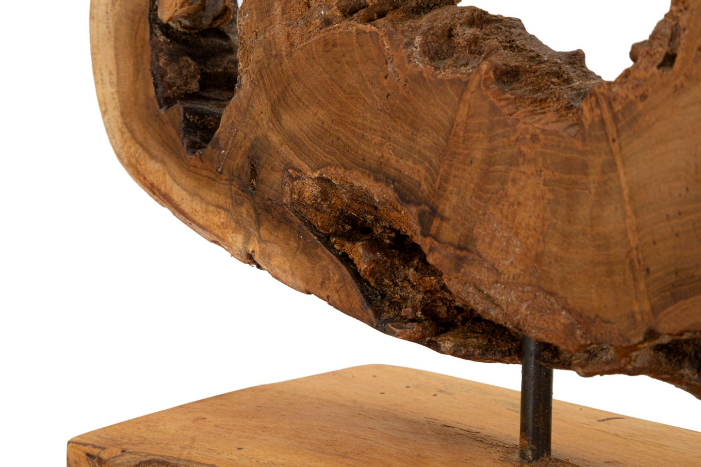 SCULTURA BINTANG EN TECK RICICLATO CM 31X13X35(PEZZI UNICI - NON RIP. EN S¨¦RIE)