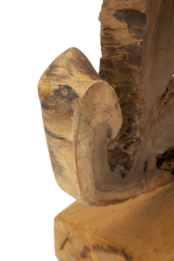 SCULTURA BINTANG EN TECK RICICLATO CM 31X13X35(PEZZI UNICI - NON RIP. EN S¨¦RIE)