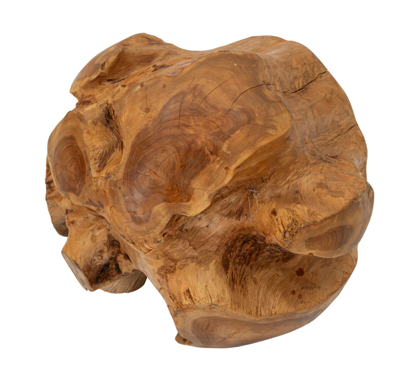 SFERA EN TECK RICICLATO CM ? 40 (PEZZI UNICI - NON RIP. EN S¨¦RIE)