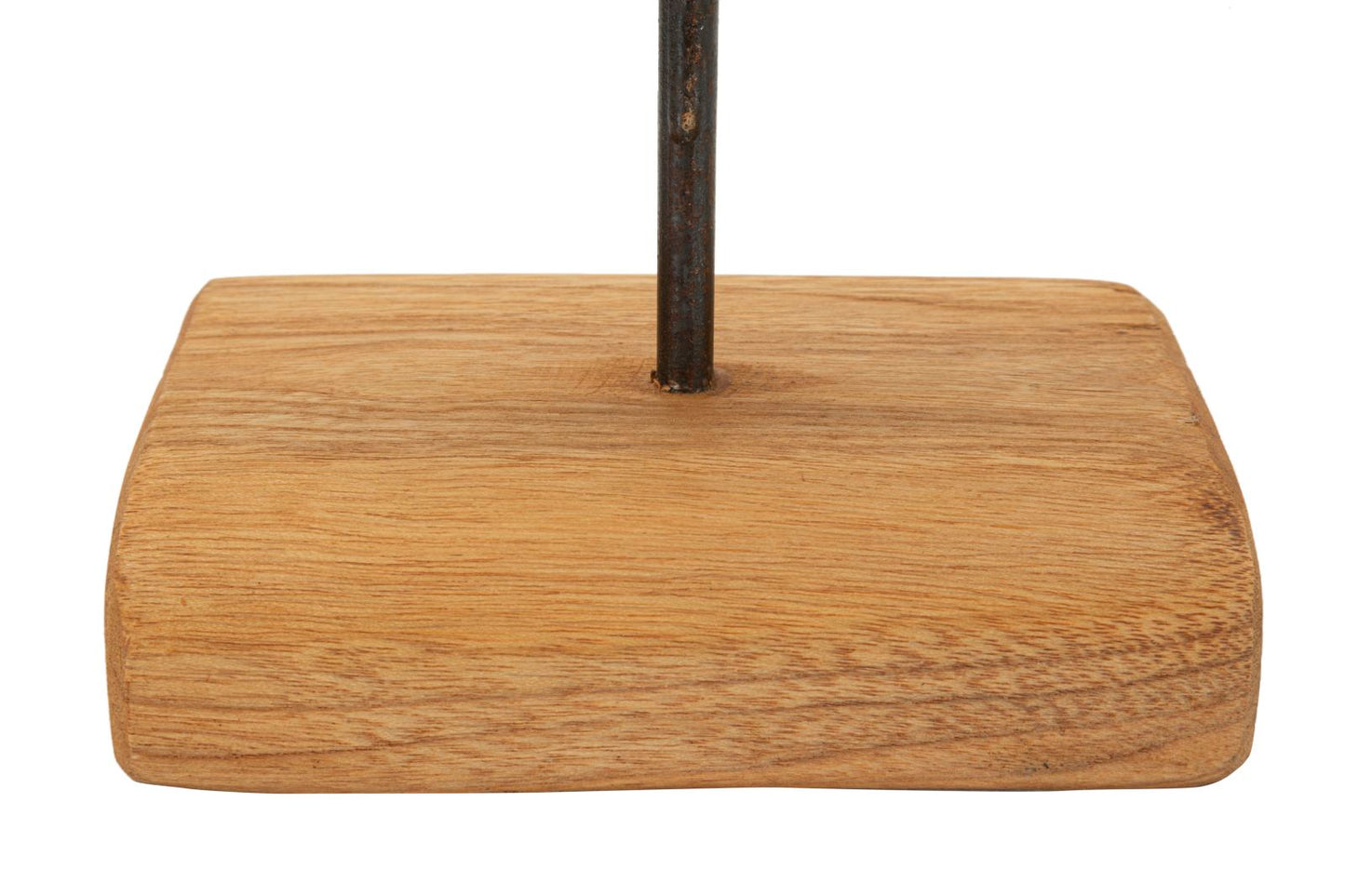 SCULTURA DORAT EN TECK RICICLATO CM 28X10X38 (PEZZI UNICI - NON RIP. EN S¨¦RIE)