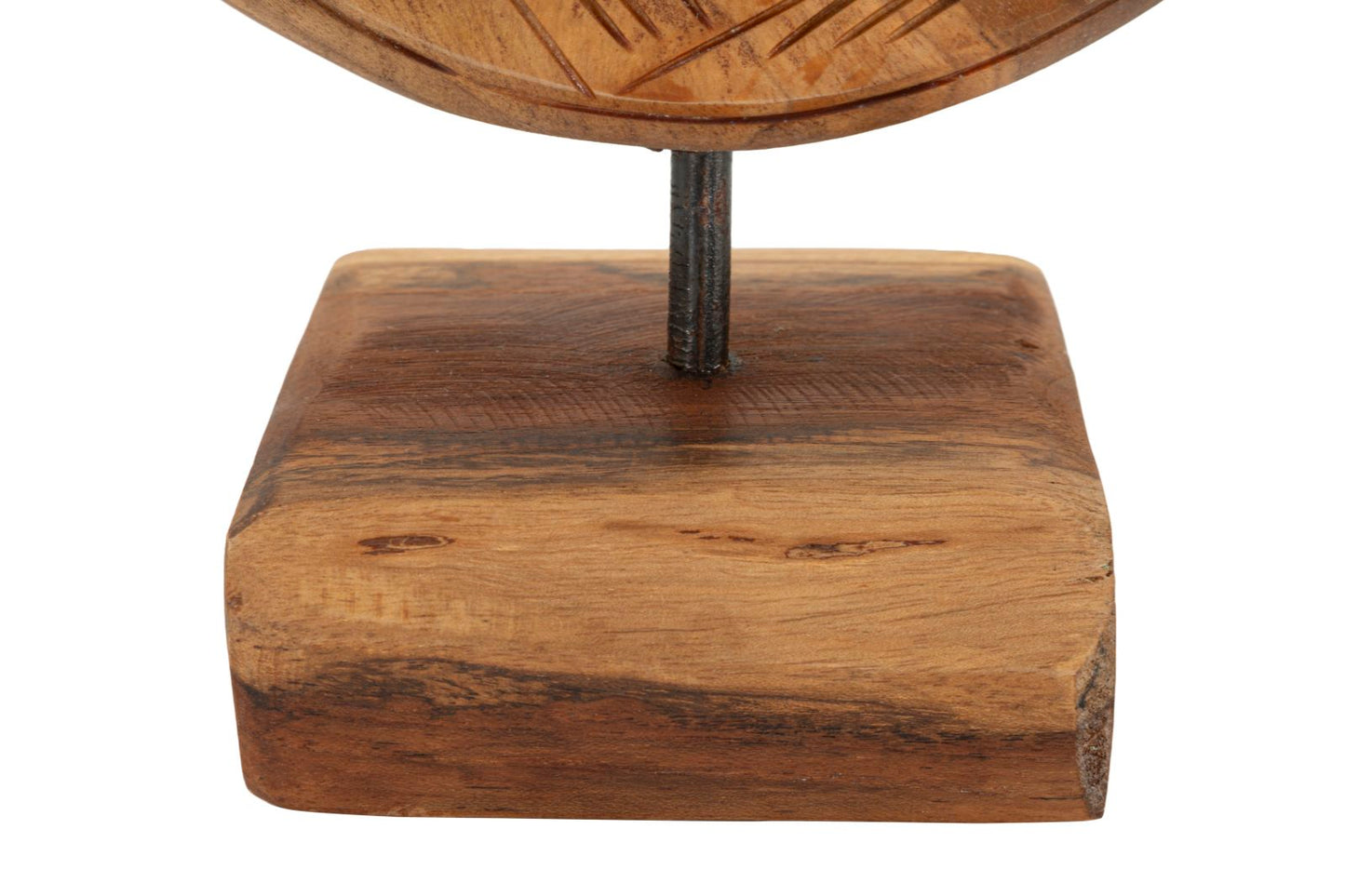 SCULTURA DORAT EN TECK RIC. CM 20X10X28 (PEZZI UNICI - NON RIP. EN S¨¦RIE)