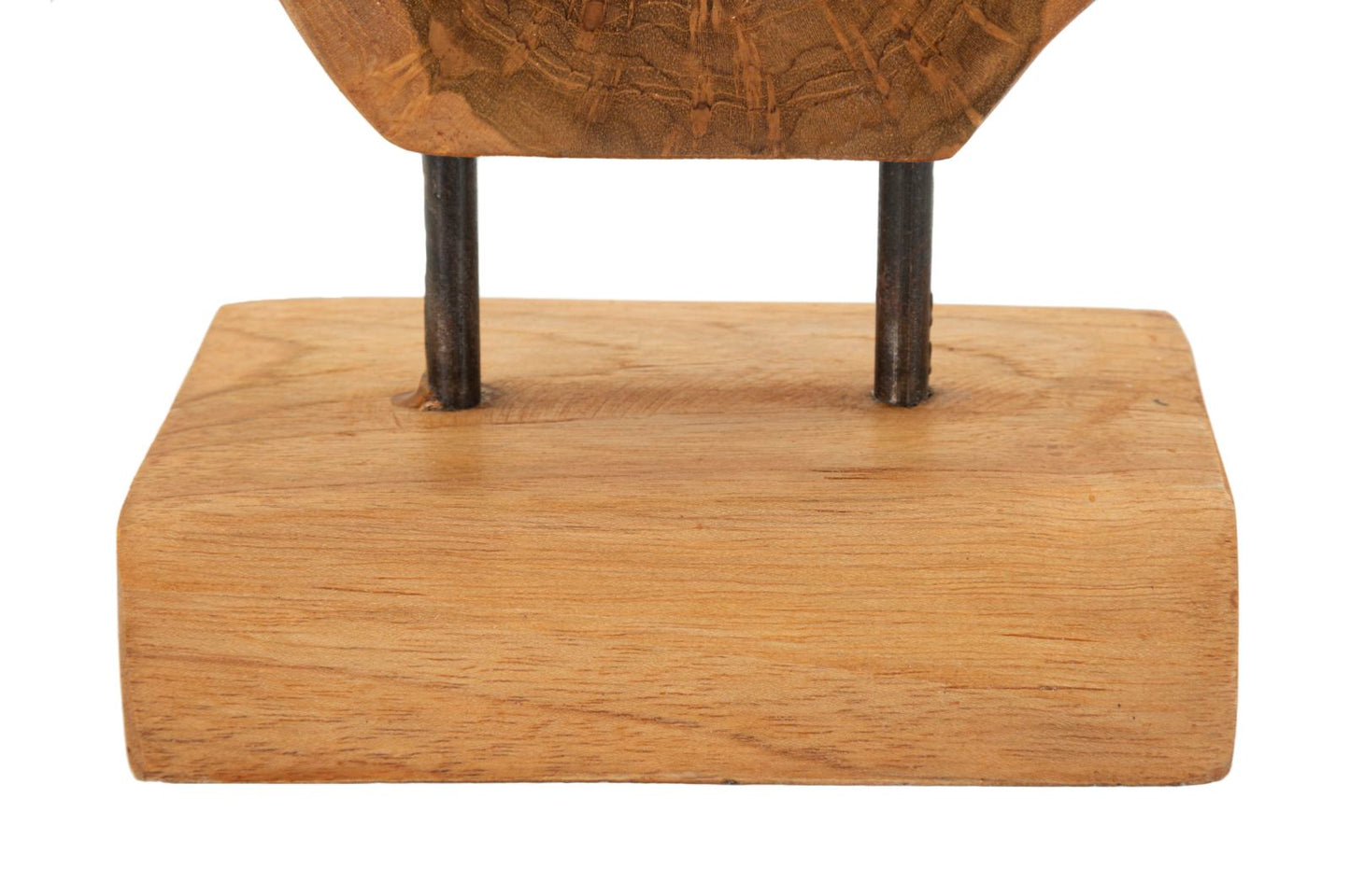 SCULTURA LUBANG EN TECK RICICLATO CM 18X10X27 (PEZZI UNICI - NON RIP. EN S¨¦RIE)