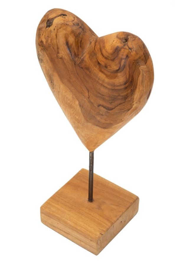 SCULTURA DOBU EN TECK RICICLATO CM 20X12X37 (PEZZI UNICI - NON RIP. EN S¨¦RIE)