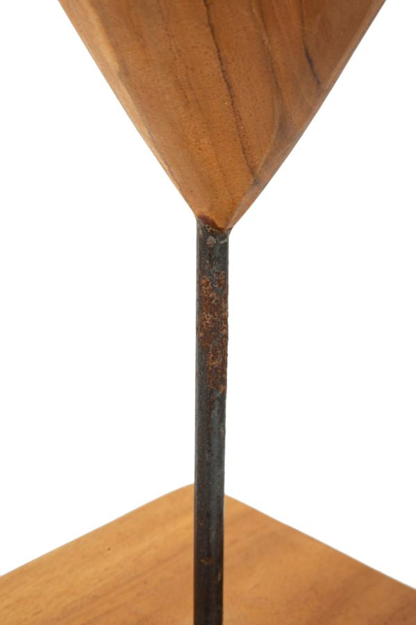 SCULTURA DOBU EN TECK RICICLATO CM 20X12X37 (PEZZI UNICI - NON RIP. EN S¨¦RIE)