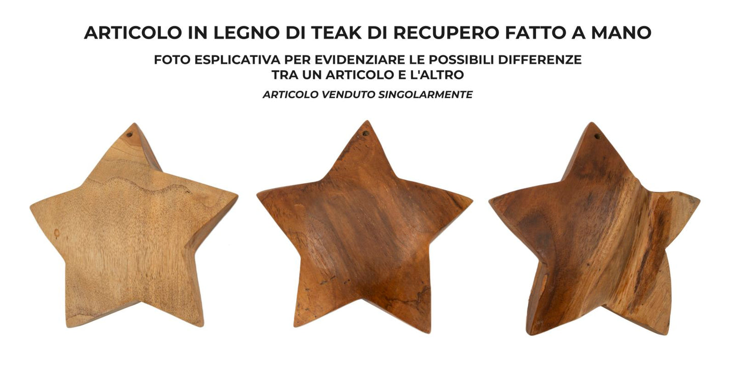 DECORAZIONE BINTANG DA APP.EN TECK RIC. CM?19X5 MIN2(PEZZI UNICI-NON RIP. EN SER