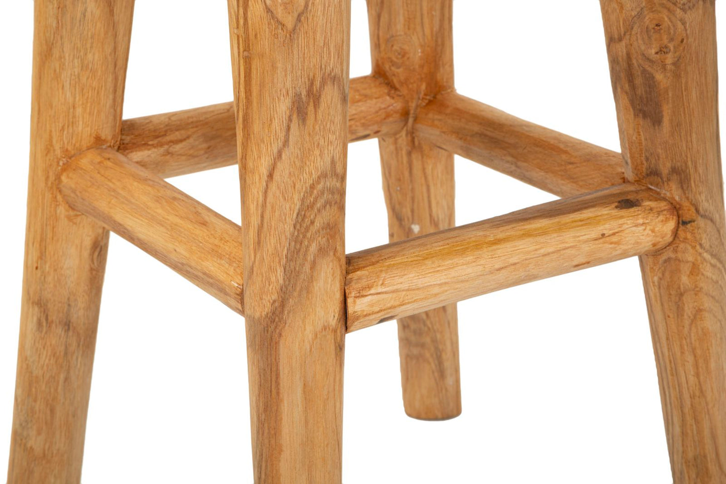SGABELLO BULAT EN TECK RICICLATO CM ? 40X55 (PEZZI UNICI - NON RIP. EN S¨¦RIE)