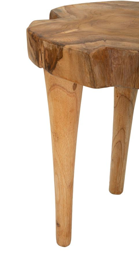 SGABELLO KURSI EN TECK RICICLATO CM ? 35X45 (PEZZI UNICI - NON RIP. EN S¨¦RIE)