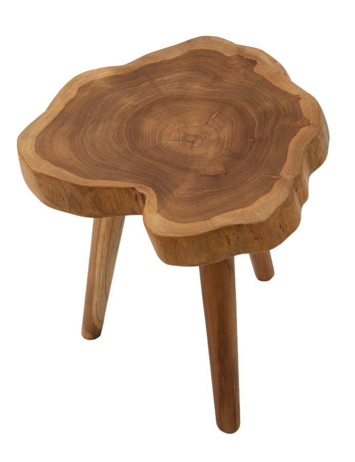 SGABELLO BUDUT EN TECK RICICLATO CM ? 38X45 (PEZZI UNICI - NON RIP. EN S¨¦RIE)