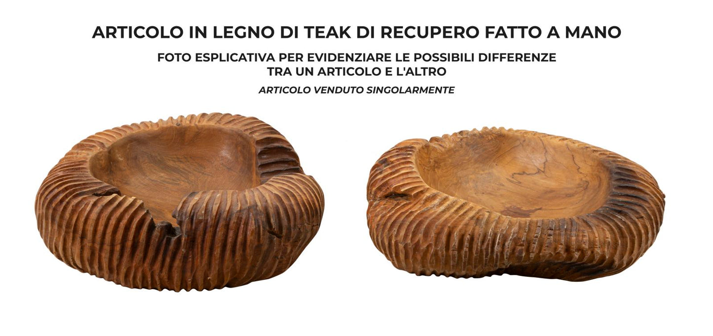 S/TASCHE GARIT EN TECK RIC. CM 37X40X16 (PEZZI UNICI - NON RIP. EN S¨¦RIE)