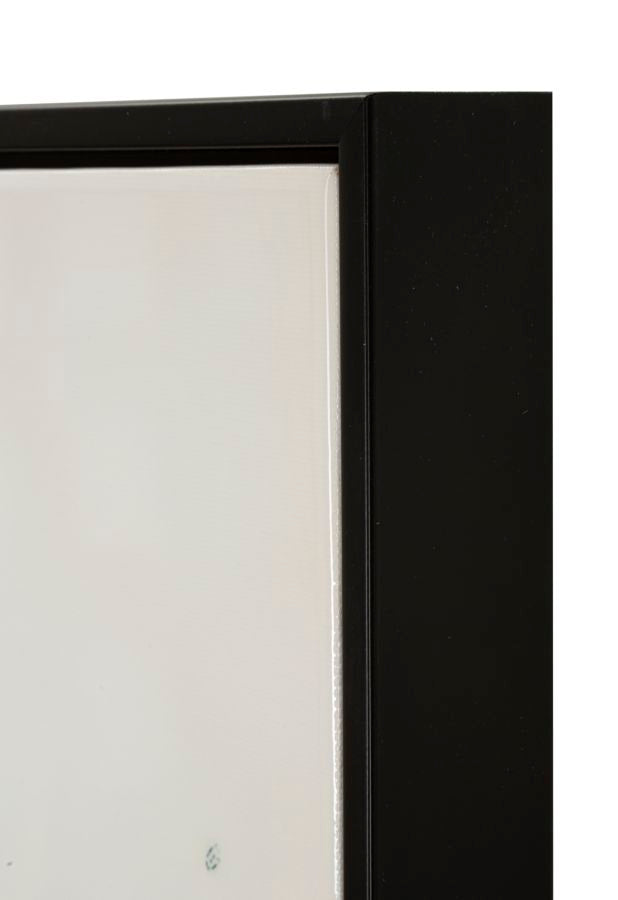 DIPINTO SU TELA LACCATO ALTEA -B- C/CORNICHE CM 82X4X82