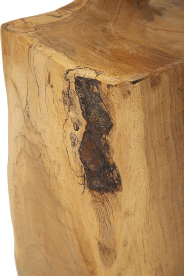 F/PORTE EN TECK RICICLATO CM 17X13X37 (PEZZI UNICI - NON RIP. EN S¨¦RIE)