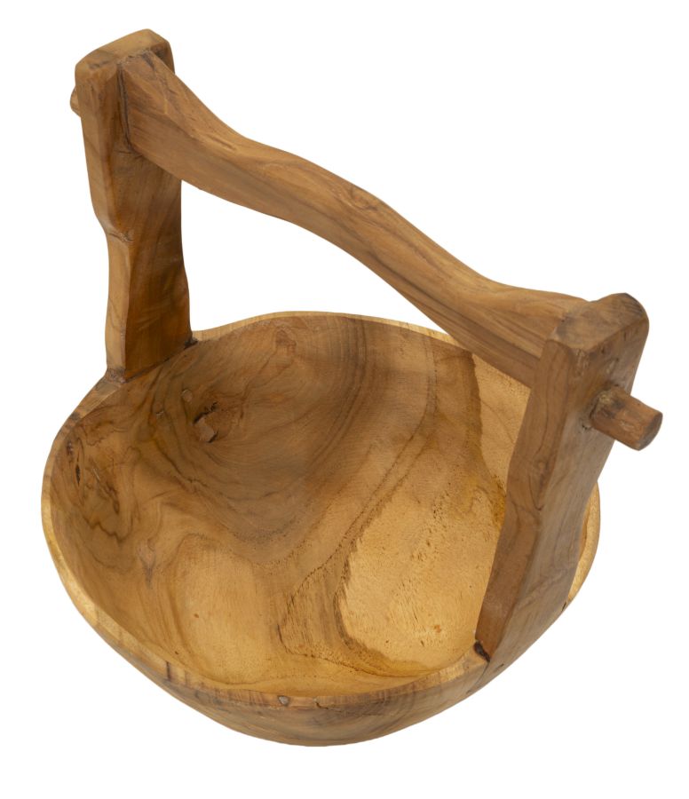 S/TASCHE TIMBO EN TECK RICICLATO CM 32X25X27 (PEZZI UNICI - NON RIP. EN S¨¦RIE)