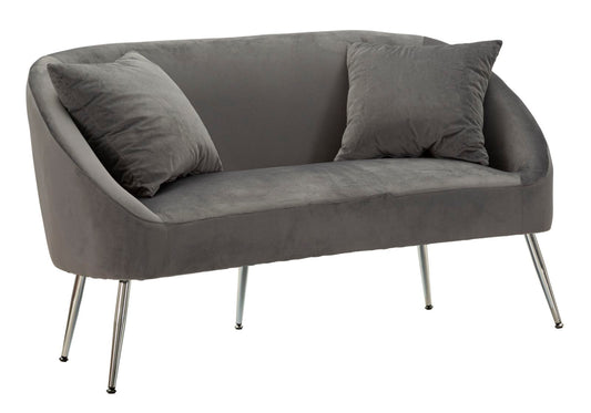 DIVANETTO ARGENT C/CUSCINI CM 137X69X79