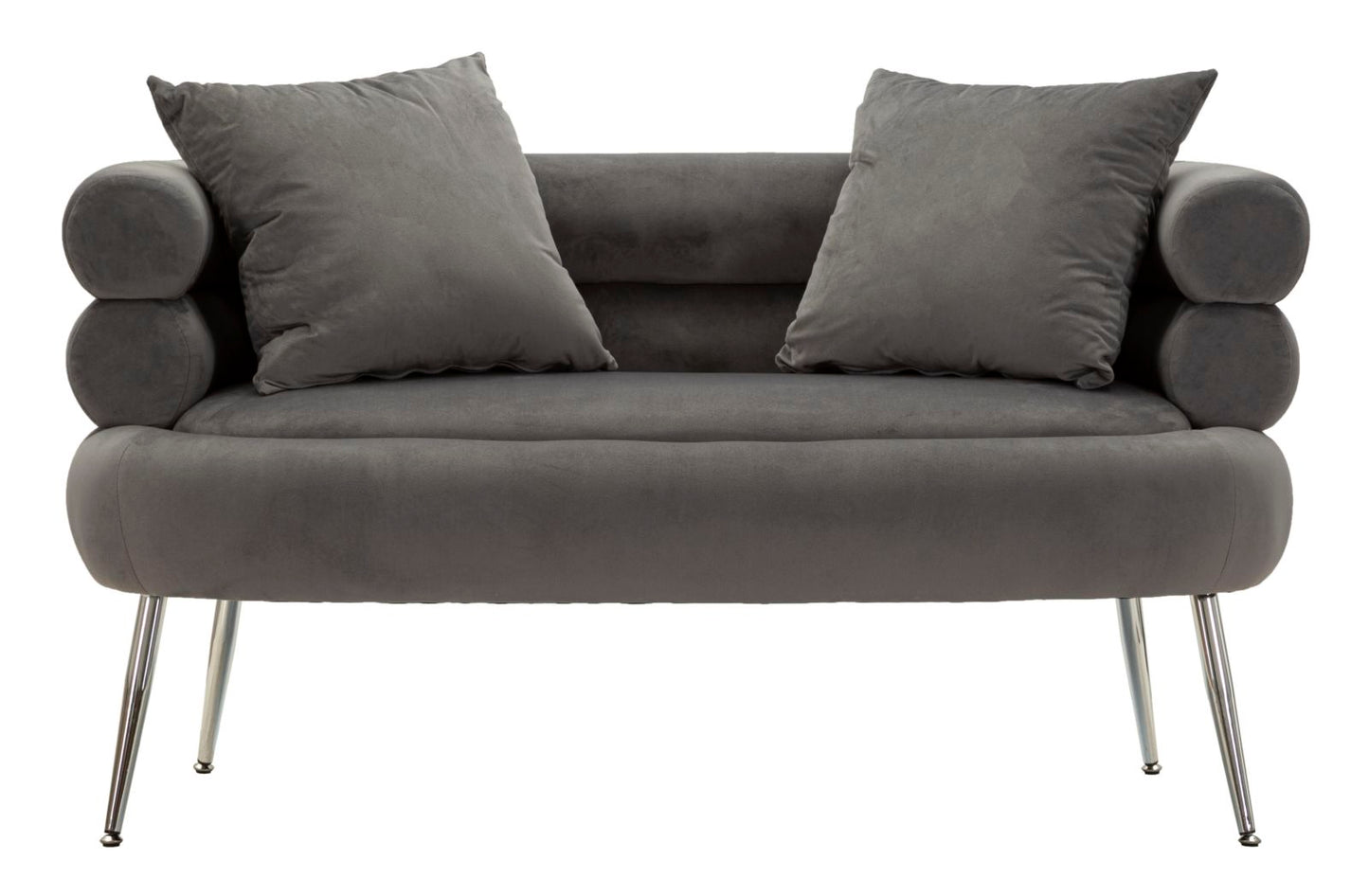 DIVANETTO ARGENT PLUS C/CUSCINI CM 133X68X69