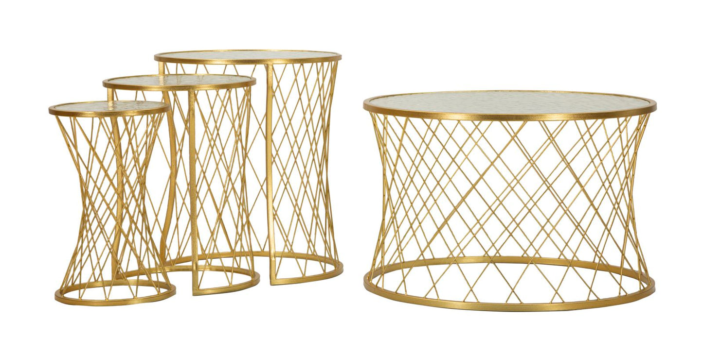 TAVOLINETTI NOAH OR ENSEMBLE 4 PZ CM ? 70X45-47X54,5-36x50-28x45