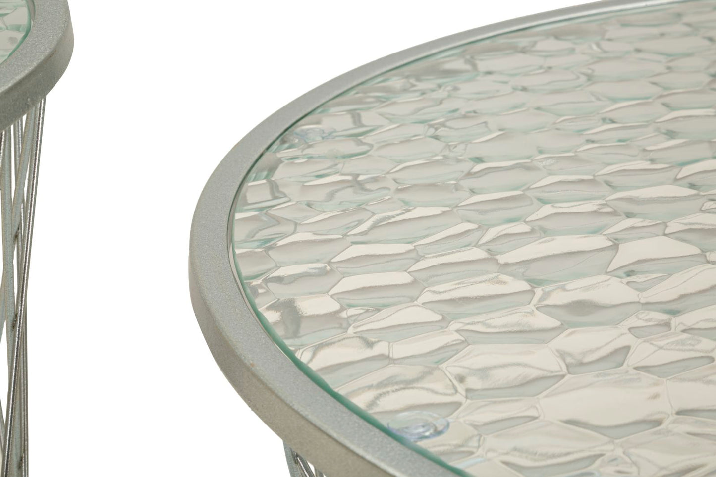 TAVOLINETTI NO¨¦ ARGENT ENSEMBLE 4 PZ CM ? 70X45-47X54,5-36x50-28x45