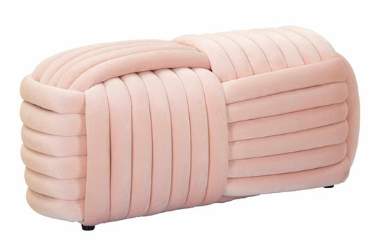 PANCA SOFTY ROSE CM 90X45X45
