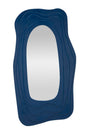 SPECCHIO DA MURO DAFNE BLU CM 90X4X165