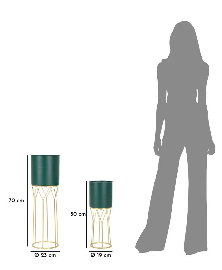 P/VASI GRENT STAND SET 2 PZ CM ? 23X70-19X50
