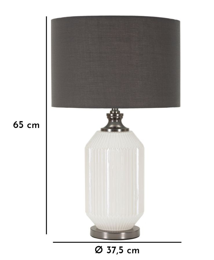 LAMPADA DA TAVOLO BRIGHTY CM ? 37,5X65