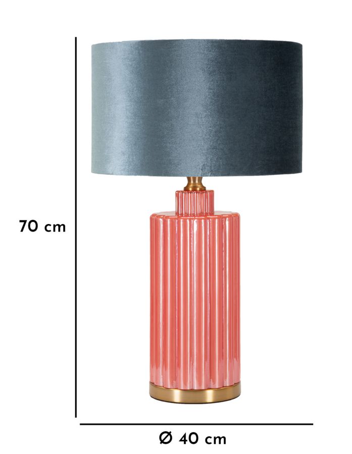 LAMPADA DA TAVOLO TOUR HELENE CM ?40X70
