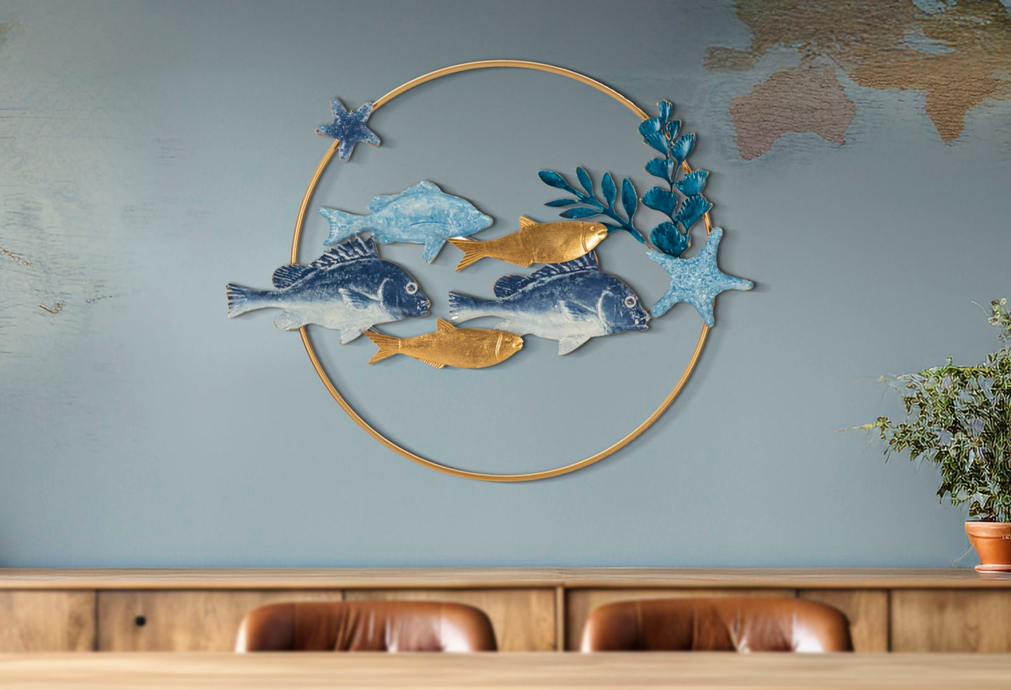 PANNELLO DA MURO MARINE CM 77X5X63