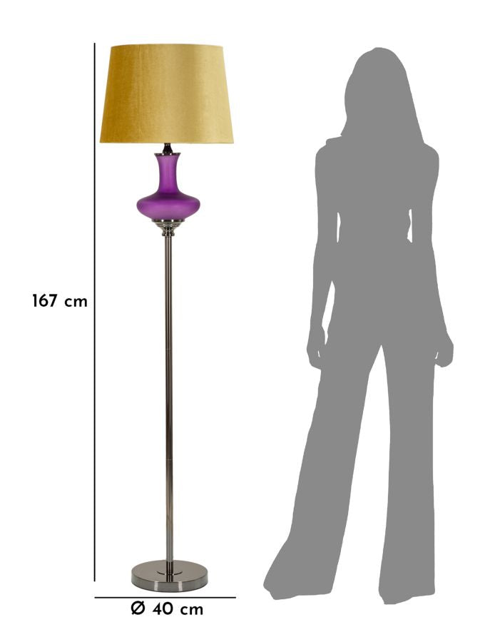 LAMPADA DA TERRA MILVA ONE CM ? 40X167
