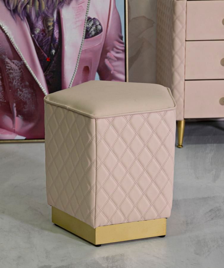 POUF PENTAGONALE SHARON CM 35X35X38