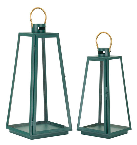 LANTERNE GRENT ENSEMBLE 2 PZ CM ? 25X25X57-20X20X45