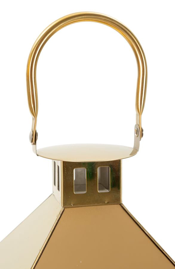 LANTERNE OR ENSEMBLE 3 PZ CM 18X19X61-15X14,5X44,5-11X10X30