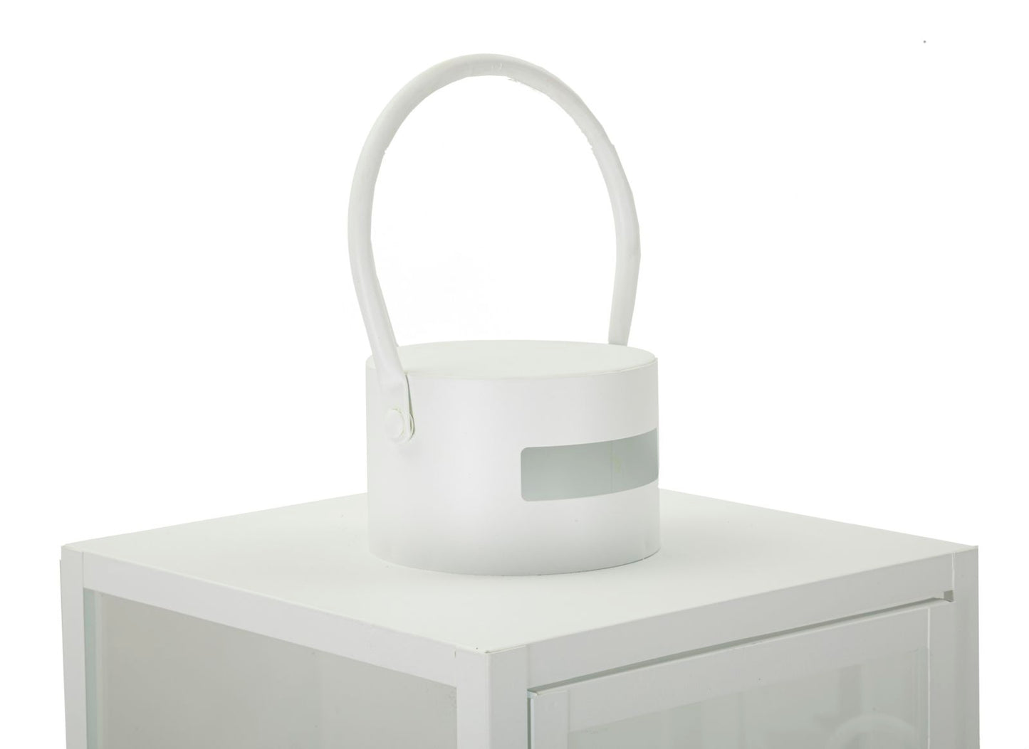 LANTERNE BLANC JEU 3 PZ CM 22X22X66-18X18X49,5-14X14X39
