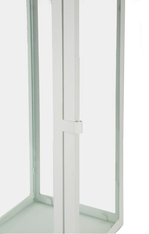 LANTERNE BLANC JEU 3 PZ CM 22X22X66-18X18X49,5-14X14X39