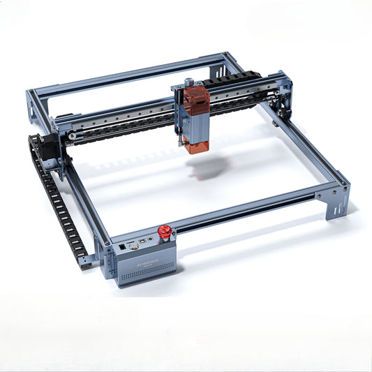 Graveur Laser A5 V2, Machine de D¹Ècoupe et de Gravure ½Ç Grande Vitesse, Mise au Point Partner Ultra-Mince, 6W, avec une Surface de 400x400mm