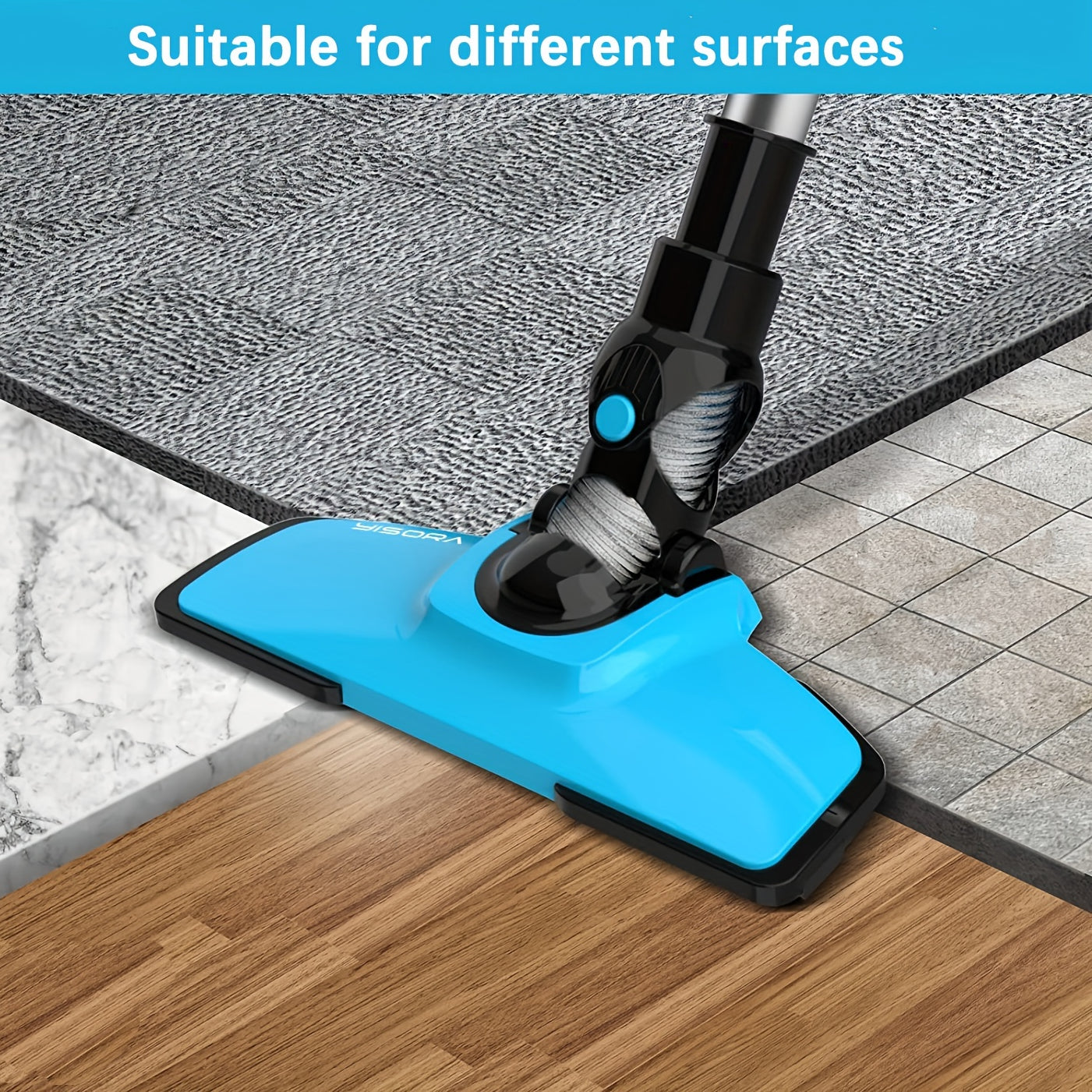 N3 Aspirateur sans fil, aspirateur balai l¨¦ger 6 en 1 avec batterie 2200 MAh, aspirateur rechargeable puissant, autonomie maximale de 40 minutes, parfait pour les sols en bois dur, les tapis et les poils d'animaux.