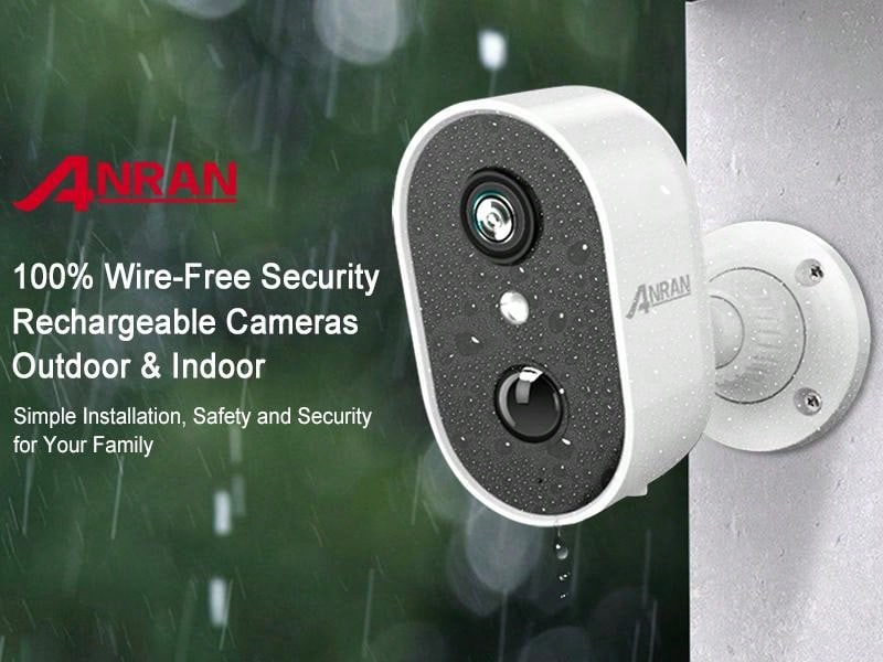 Cam¨¦ra Surveillance WiFi sans Fil Batterie, Audio Bidirectionnel, Vision Nocturne Color¨¦e, Sir¨¨ne Alarme, Mouvement PIR, Compatible Alexa, HD 3MP IP Camera Ext¨¦rieure/Int¨¦rieure