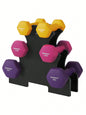 Set halt¨¨re - 3 Paires - 2 x 1 kg, 2 x 1,5 kg, 2 x 2 kg - Rev¨ºtement en n¨¦opr¨¨ne antiglisse