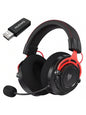 Casque de jeu sans fil avec microphone, casque de jeu sans fil Bluetooth