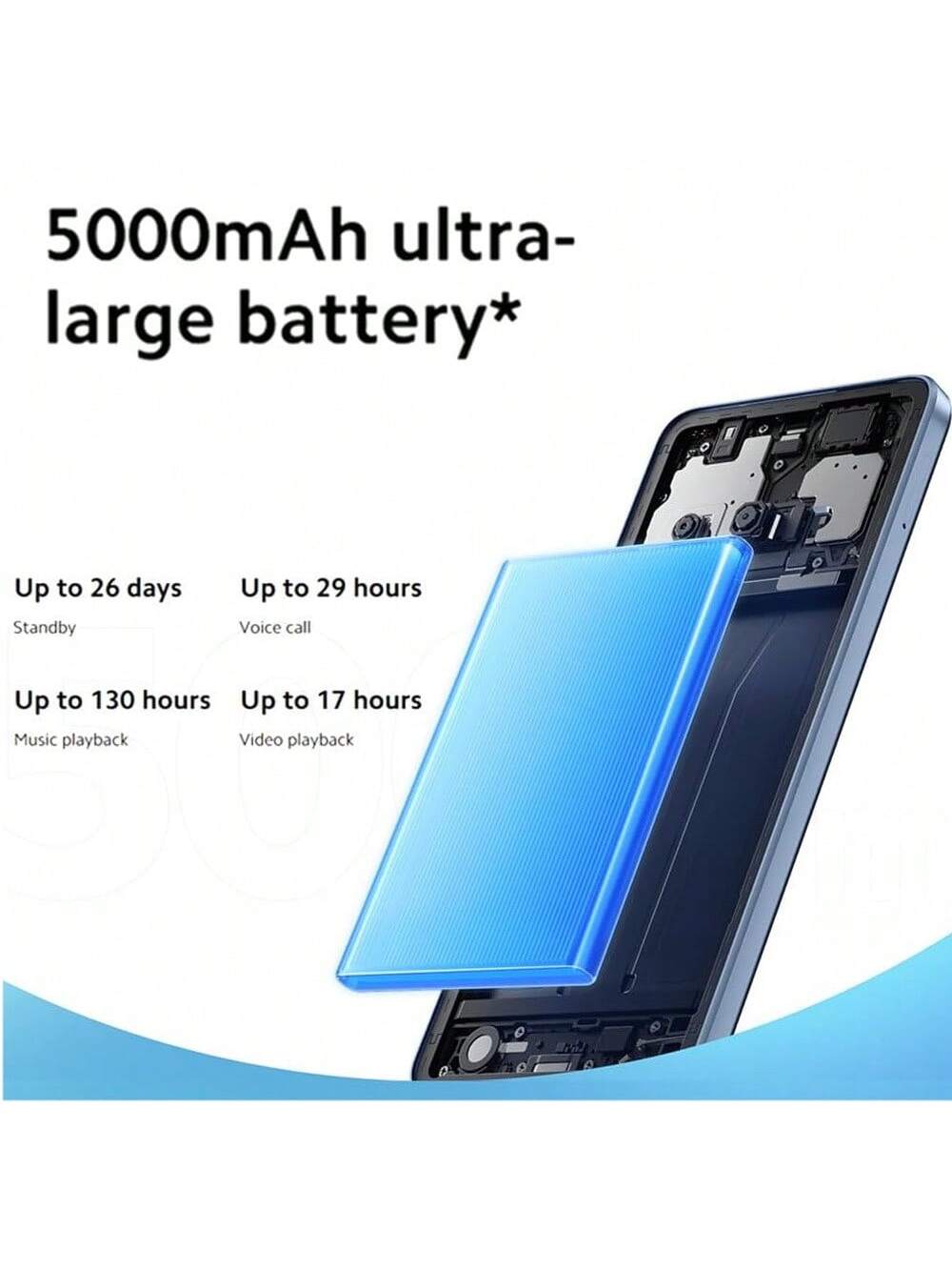 Smartphone A3 sans contrat 128 Go ROM 4 Go RAM 5000 mAh ¨¦cran AMOLED 90 Hz M¨¦thodes de d¨¦verrouillage Visage et empreinte digitale Processeur Octa-Core Noir