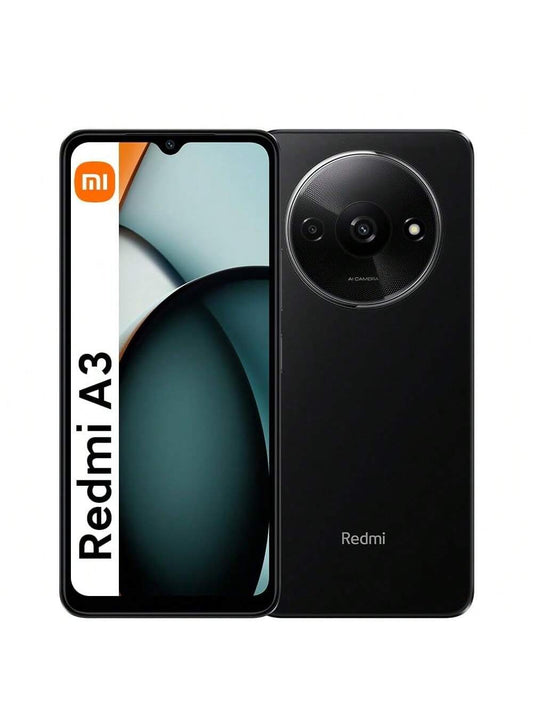 Smartphone A3 sans contrat 128 Go ROM 4 Go RAM 5000 mAh ¨¦cran AMOLED 90 Hz M¨¦thodes de d¨¦verrouillage Visage et empreinte digitale Processeur Octa-Core Noir