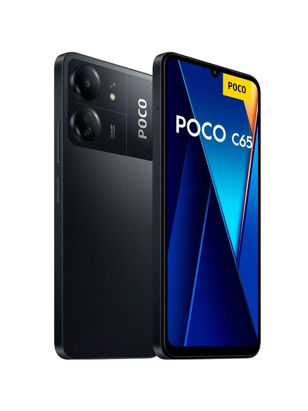 Smartphone + casque Poco C65, t¨¦l¨¦phone portable 8+256 Go sans contrat, ¨¦cran 6,74" 90 Hz, 5000 mAh, charge rapide 18 W, triple cam¨¦ra AI 50 MP