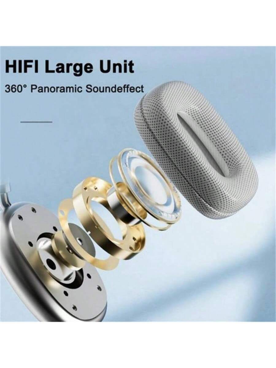 Écouteurs Bluetooth sans fil P9 Pro Max avec micro et réduction de bruit, casque avec son stéréo, casque de jeu pour Apple iPhone, iPad, ordinateurs portables, pour utilisateurs iOS/Android, cadeaux pour la famille, les amis, les enfants, anniversaire, No