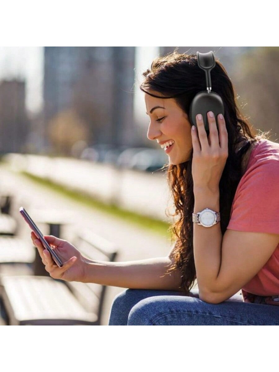Écouteurs Bluetooth sans fil P9 Pro Max avec micro et réduction de bruit, casque avec son stéréo, casque de jeu pour Apple iPhone, iPad, ordinateurs portables, pour utilisateurs iOS/Android, cadeaux pour la famille, les amis, les enfants, anniversaire, No