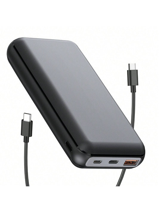 Power Bank 27 000 mAh, 22,5 W PD3.0 QC4.0 Batterie externe ¨¤ charge rapide, chargeur portable avec entr¨¦es et sorties USB-C, compatible avec iPhone, Samsung, Android et plus