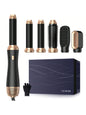 S¨¨che-cheveux ionique 5 en 1, brosse et volumateur styliste, ensemble d'outils de coiffure d¨¦tachables avec rev¨ºtement en c¨¦ramique